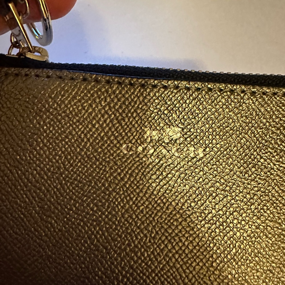 Coach Silver Mini ID Case